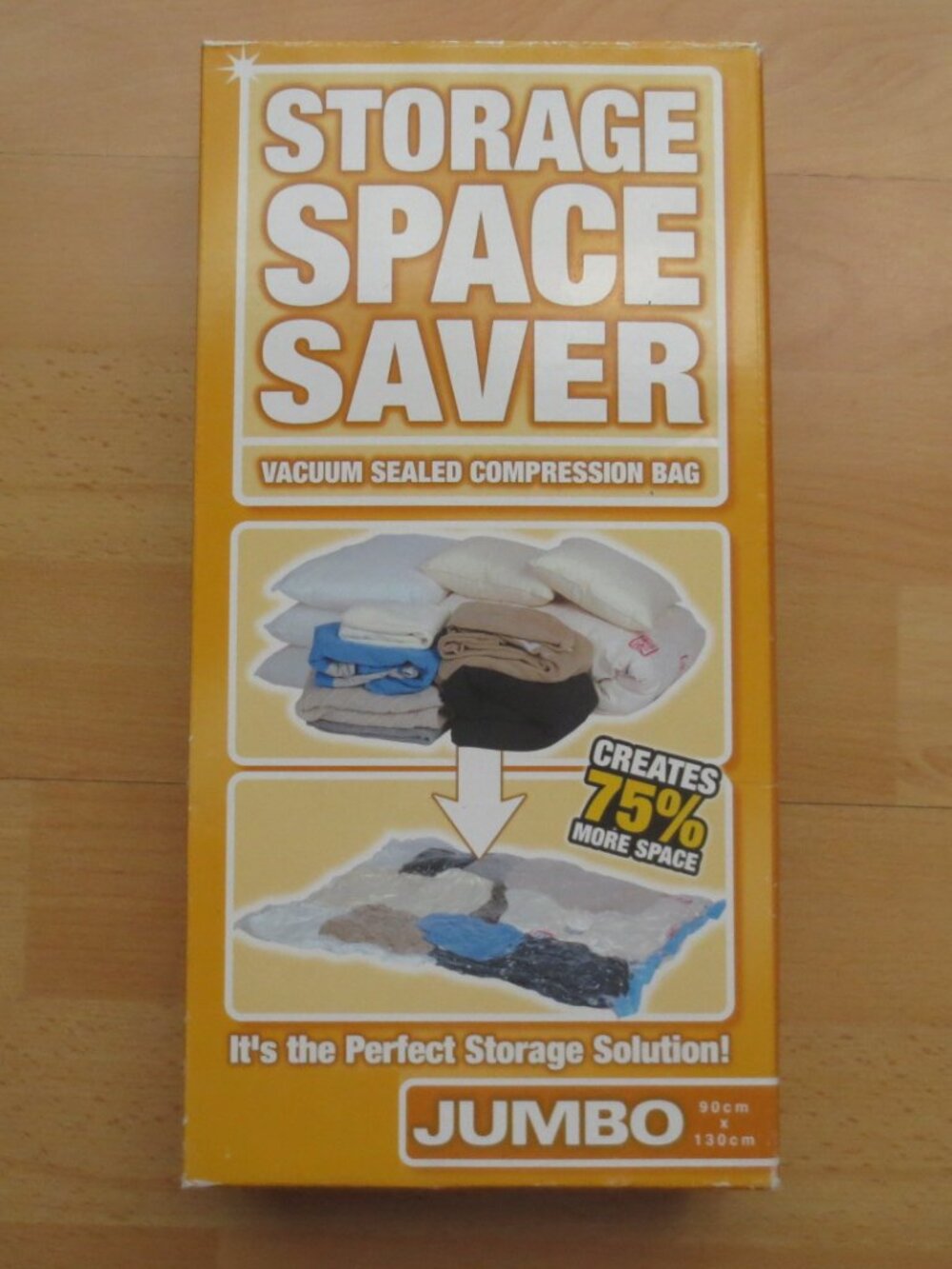 NWT NIB Vacuum Pack Storage Space Saver Bags Home Organization Solution